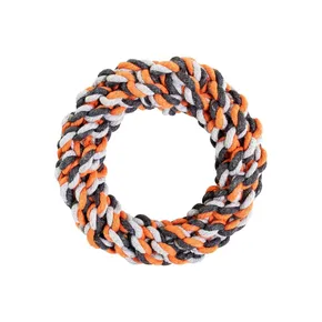 Bawełna Koło hiphopowe 15 cm / 130 g kolor szary, ciemnoszary, pomarańczowy